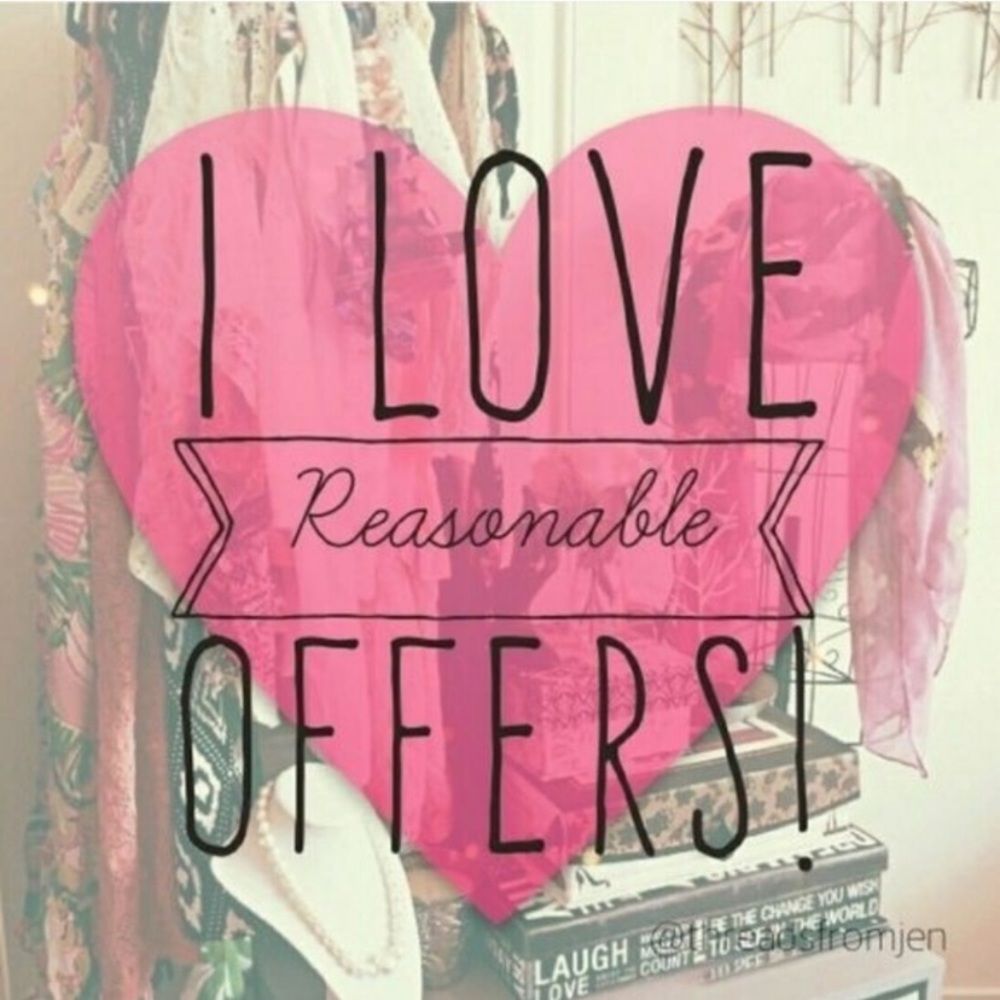 Offers welcome!